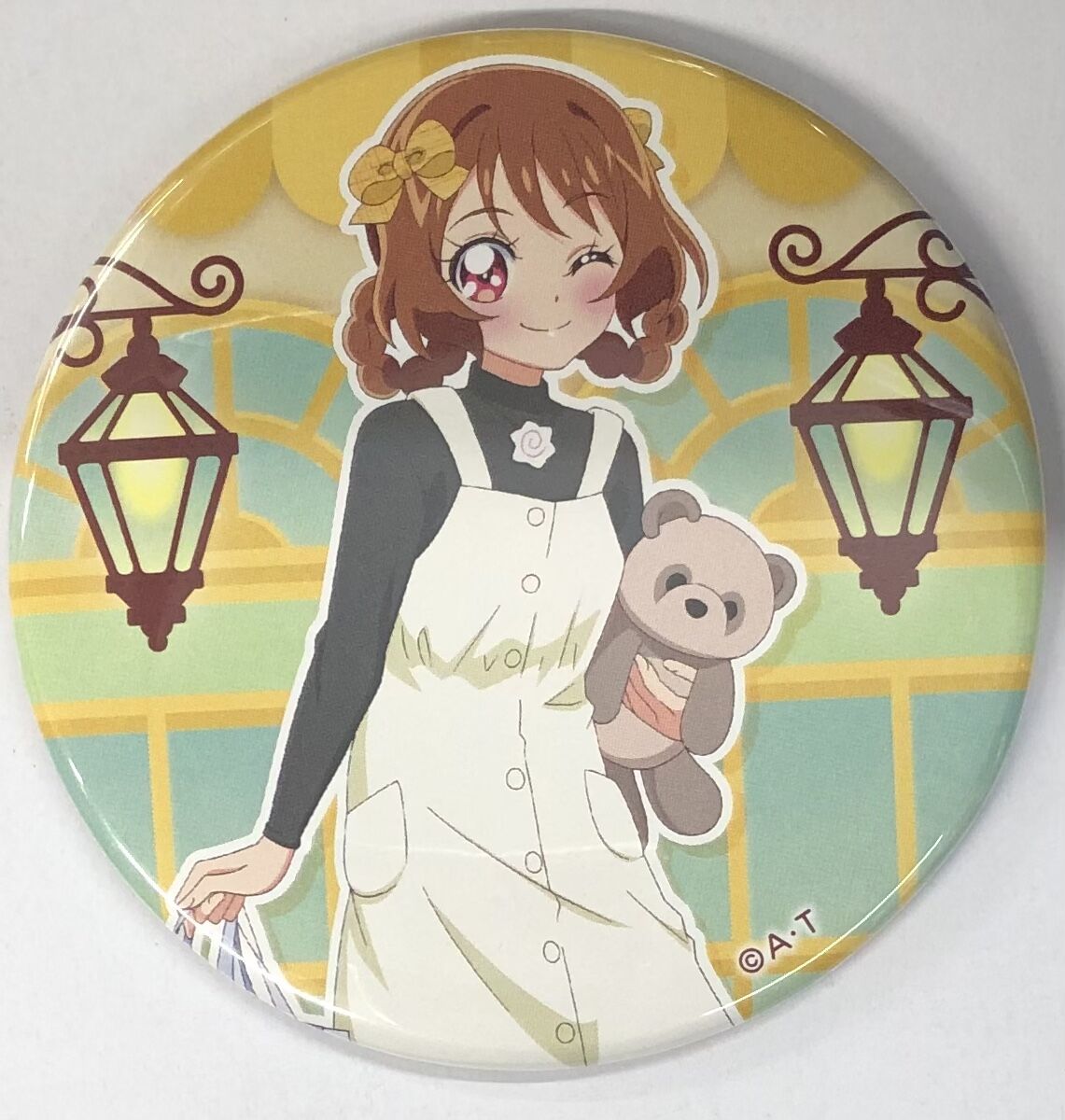 デリシャスパーティー　プリキュア マスカレード　ハロウィン　華満らん　缶バッジ デリシャスパーティー プリキュア マスカレード ハロウィン 華満
