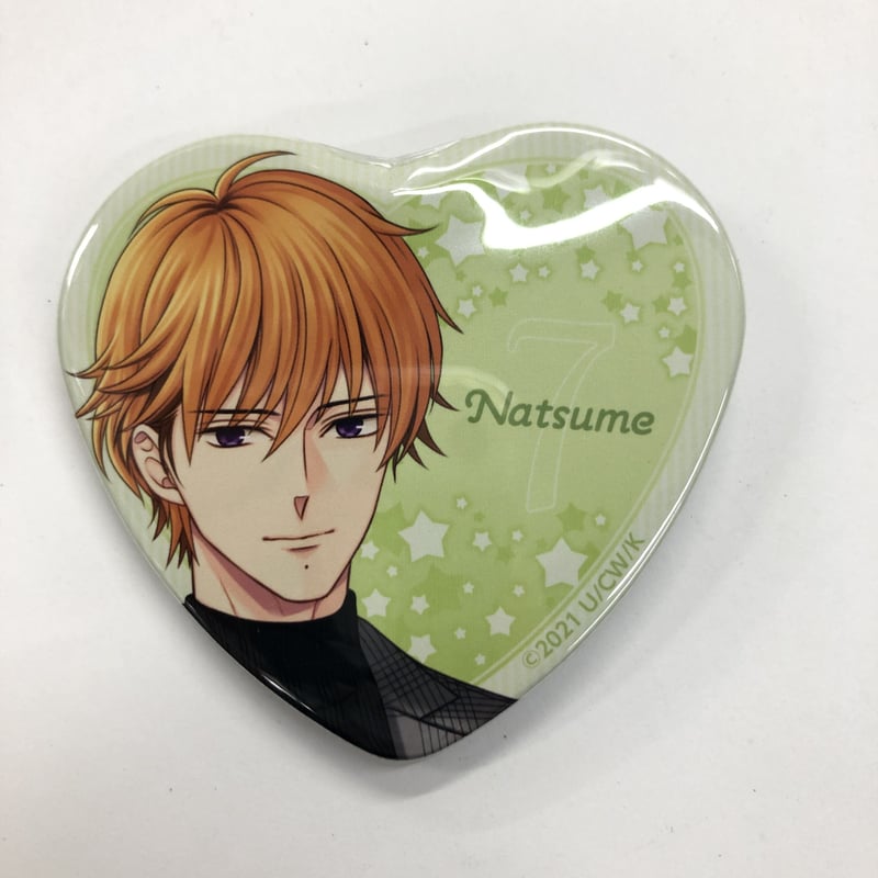 BROTHERS CONFLICT ブラコン 朝日奈棗 ハート缶バッジ 6個 BROTHERS CONFLICT ブラコン 朝日奈棗 ハート缶バッジ 6個