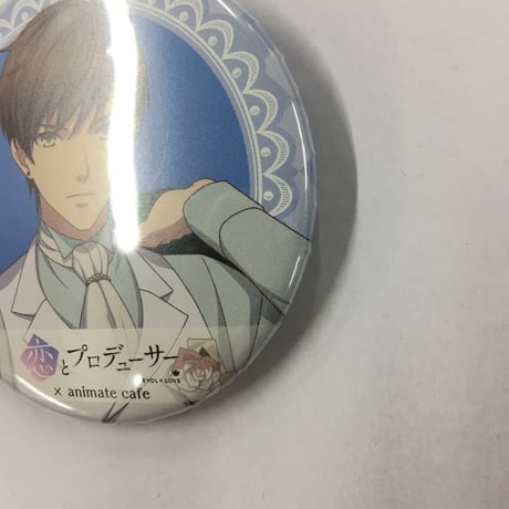 【イタミ有】恋とプロデューサー　ハク　缶バッジ