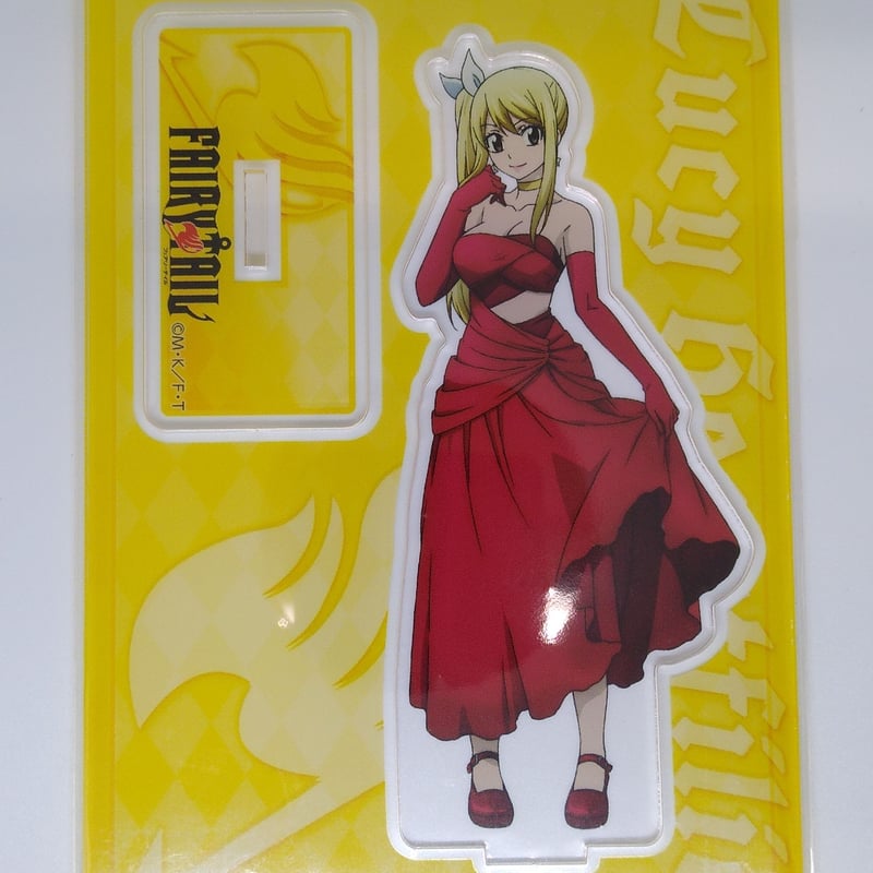 FAIRY TAIL フェアリーテイル アクリルパネル　スタンド　ルーシィ フェアリーテイル アクリルスタンド ルーシィ パソコン・周辺機器