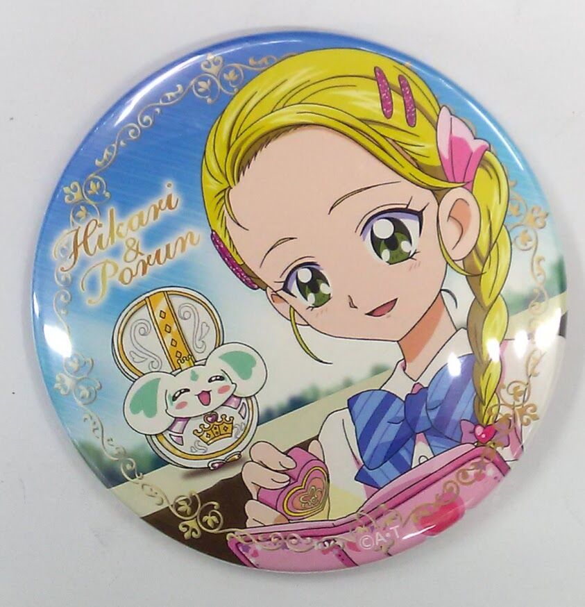 ふたりはプリキュア Max Heart 九条ひかり　缶バッジ　20点セット ふたりはプリキュア マックスハート 九条ひかり&ポルン 缶バッジ | K