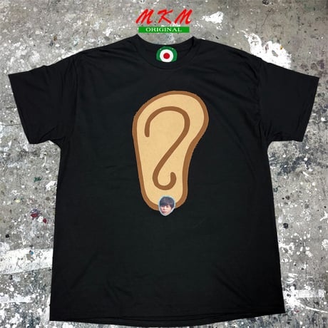 MKM ORIGINAL 耳ピTシャツ【松潤のピアス】