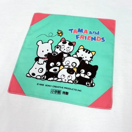 MKM ORIGINAL ハンカTシャツ【タマ&フレンズのハンカチ】