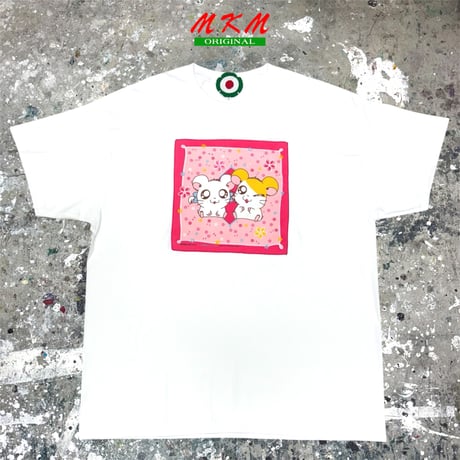 MKM ORIGINAL ハンカTシャツ【幼稚園付録・ハム太郎はるいろハンカチ】