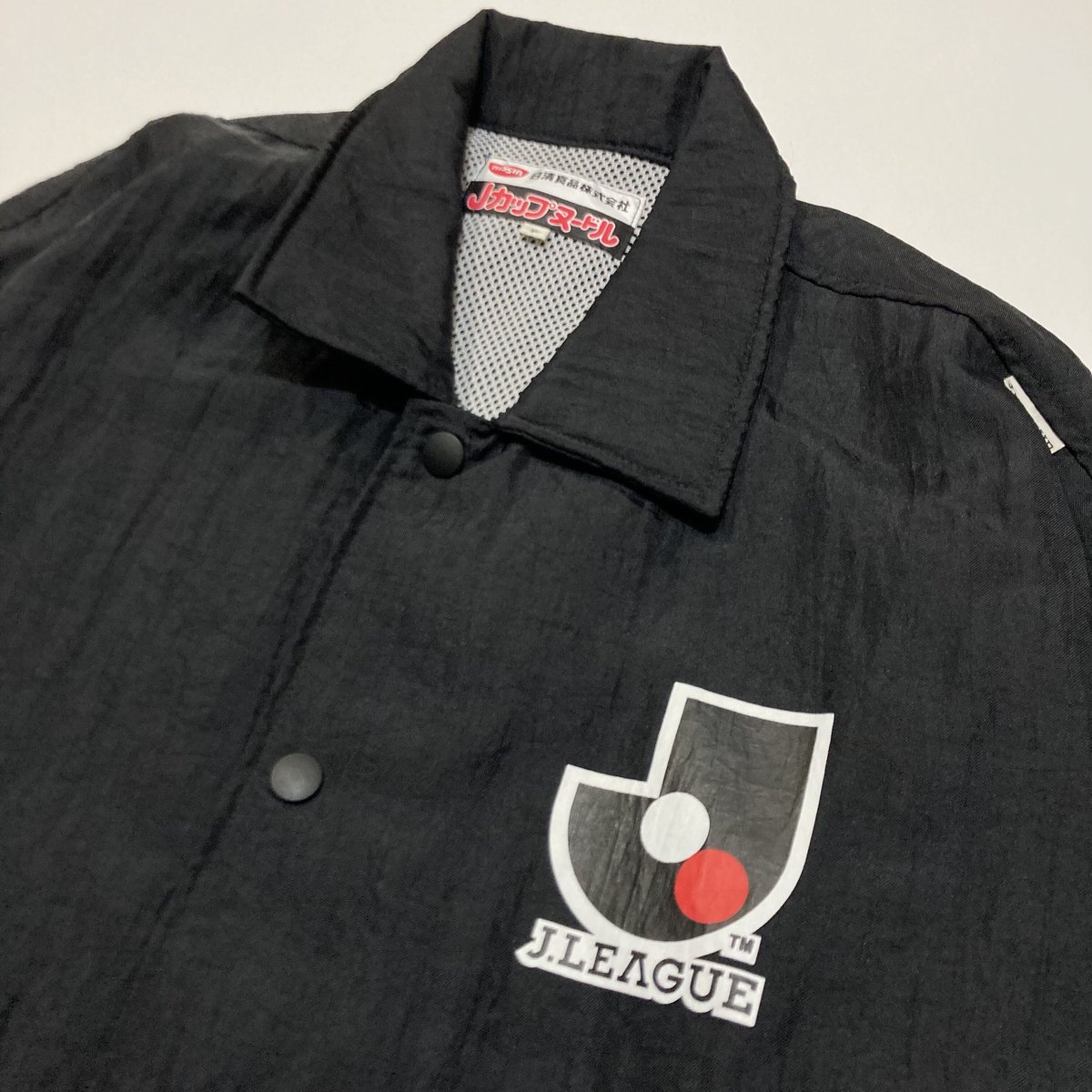 希少 90s 初期 J LEAGUE Jリーグ 初期チーム ビッグデザイン コーチジャケット ナイロンジャケット メンズ フリーサイズ ブルー サッカー Bibian 比比昂 - 希少 90s 初期 J LEAGUE Jリーグ 初期チーム