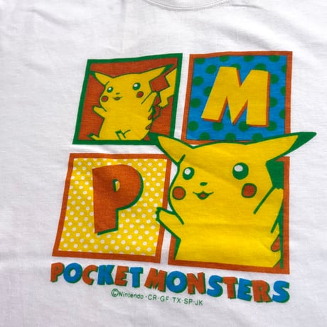 90s ピカチュウ・Tシャツ