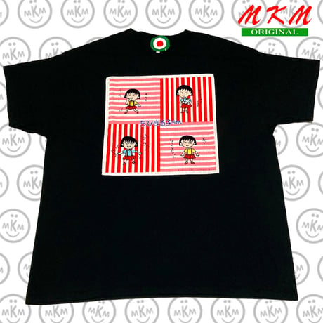 MKM ORIGINAL ハンカTシャツ【色んな表情のまる子】