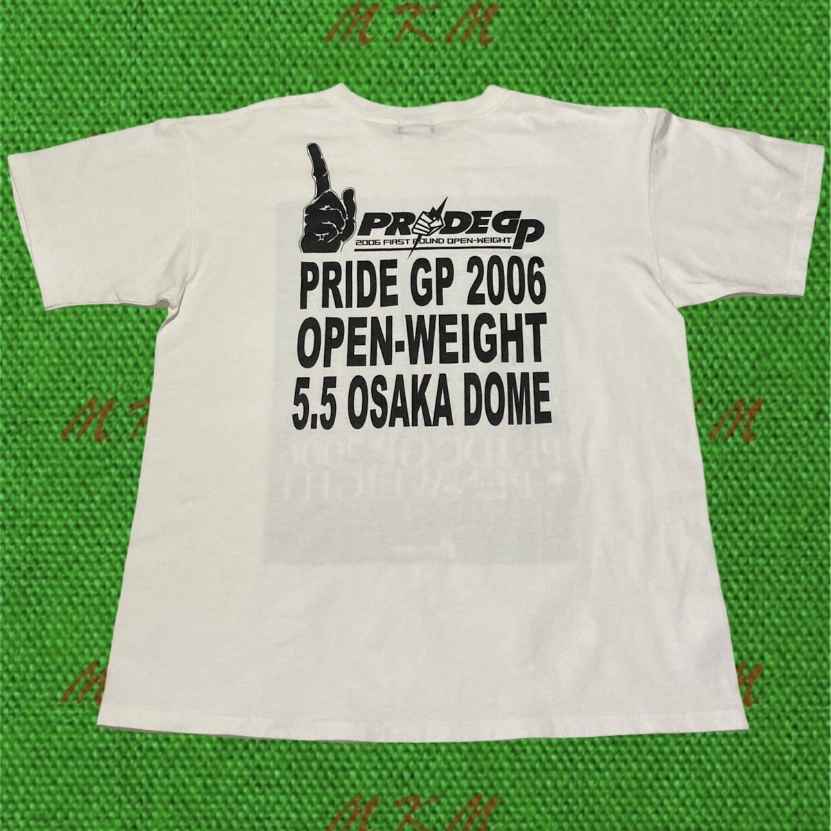 2003PRIDEミドル級グランプリ Tシャツ XL 白-