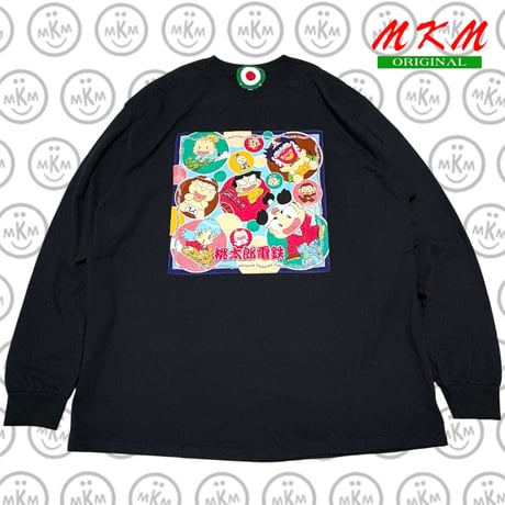MKM ORIGINAL ロングハンカTシャツ【桃太郎電鉄】