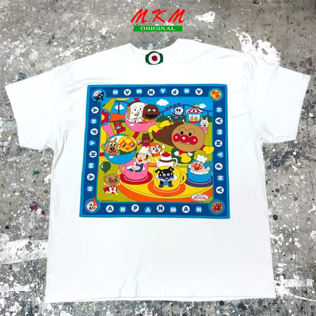 MKM ORIGINALハンカTシャツ【アンパンマンと仲間たち】