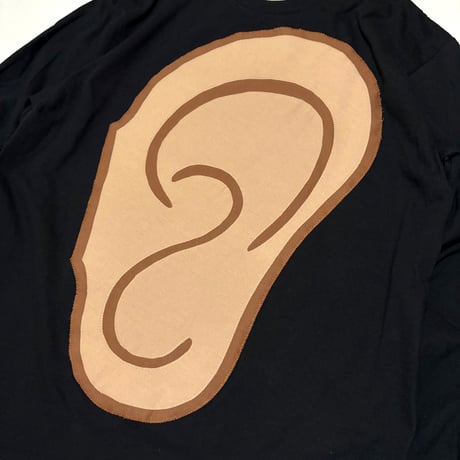 MKM ORIGINAL デカ耳パッチロングTシャツ