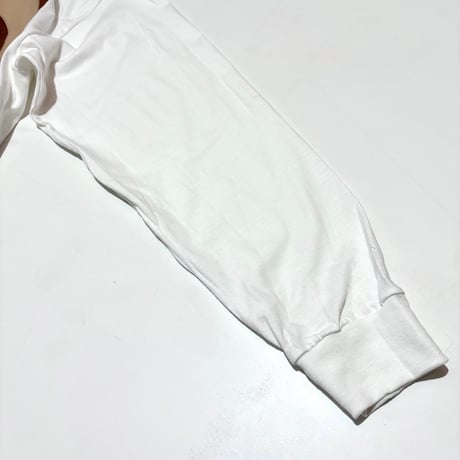 MKM ORIGINAL デカ耳パッチロングTシャツ・白