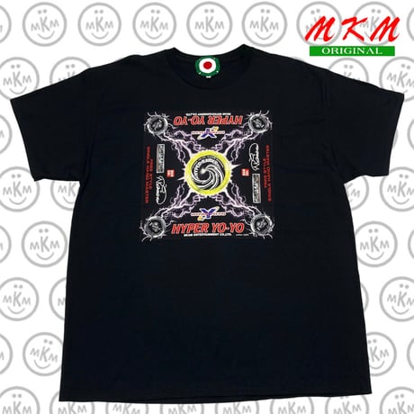MKM ORIGINAL ハンカTシャツ【稲妻ハイパーヨーヨー】