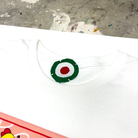 MKM ORIGINAL ハンカTシャツ【穴をのぞくドラミちゃん】