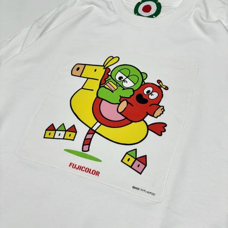 MKM ORIGINAL ロングハンカTシャツ【フジカラー・ガチャピン&ムック】