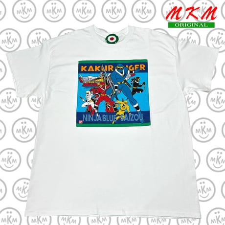MKM ORIGINAL ハンカTシャツ【サイゾウがメインのカクレンジャー】