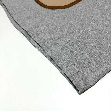 MKM ORIGINAL デカ耳パッチTシャツ・グレー