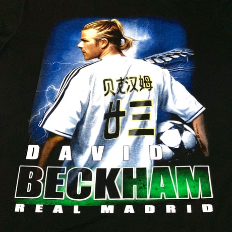 00s ベッカム・Tシャツ