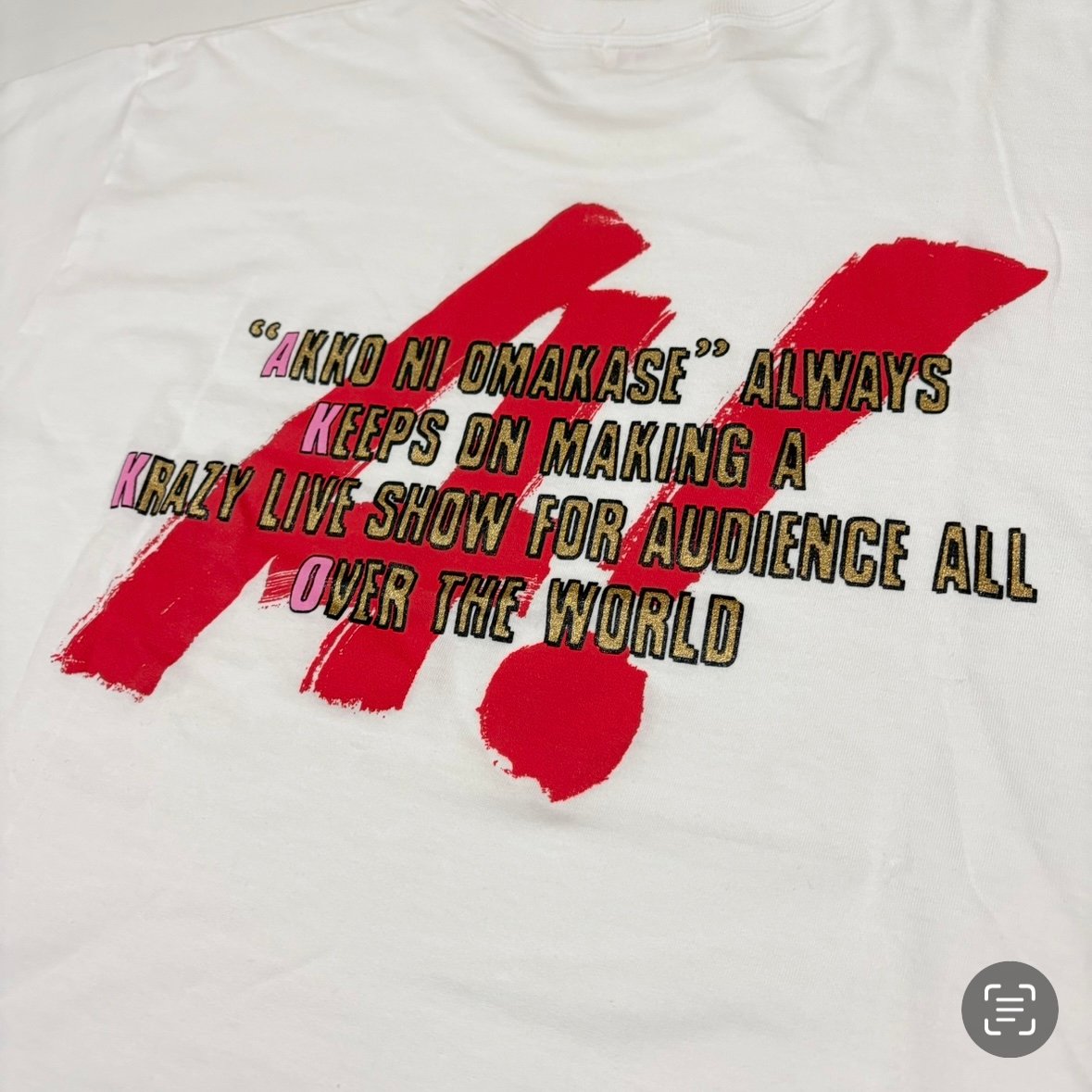 激レア　非売品　アッコにおまかせTシャツ 90s アッコにおまかせ!・Tシャツ | MKM ORIGINAL