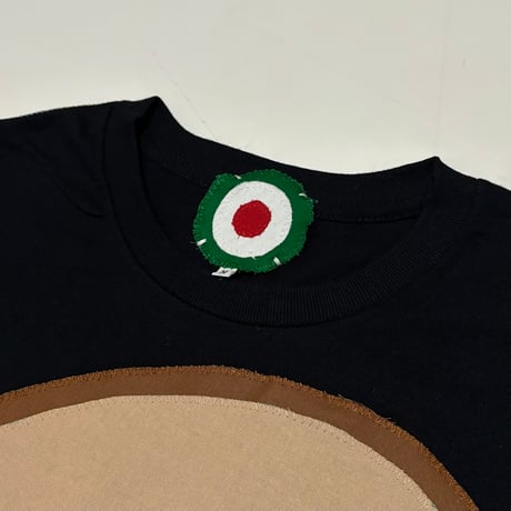 MKM ORIGINAL デカ耳パッチTシャツ・黒
