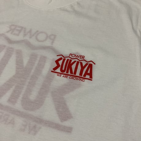 90s すき家STAFF Tシャツ
