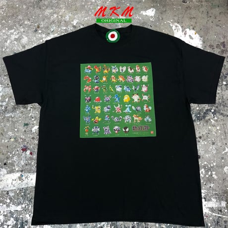 MKM ORIGINAL ハンカTシャツ【ポケモン緑版のハンカチ】