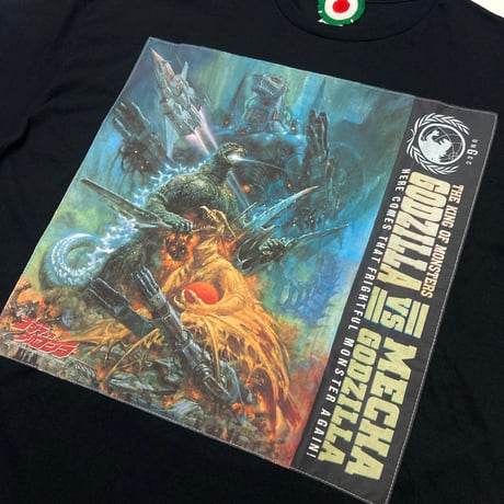MKM ORIGINAL ハンカTシャツ【ゴジラVSメカゴジラ】