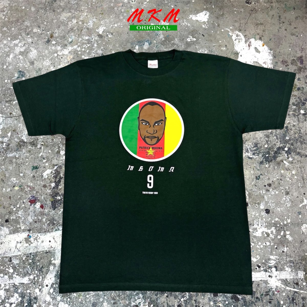 ★【激レア】パトリック・エムボマ直筆サイン入りTシャツ 00s パトリック・エムボマ Tシャツ | MKM ORIGINAL