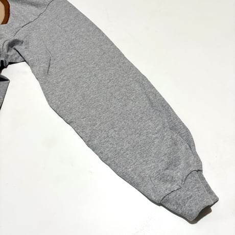MKM ORIGINAL デカ耳パッチロングTシャツ・グレー