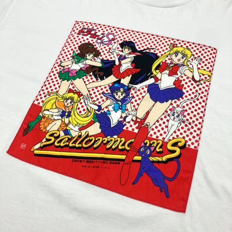MKM ORIGINAL ハンカTシャツ【水玉背景のセーラームーン】