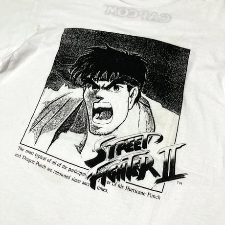 90s Street Fighter II リュウ・Tシャツ