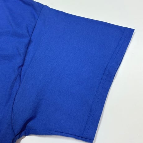 MKM ORIGINAL 【青×茶水玉チェックのあ~あ~Tシャツ】