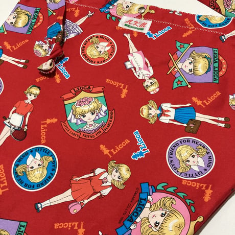 90s リカちゃん布・サコッシュ