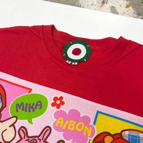 MKM ORIGINAL ハンカTシャツ【レッド・ミニモニ。】