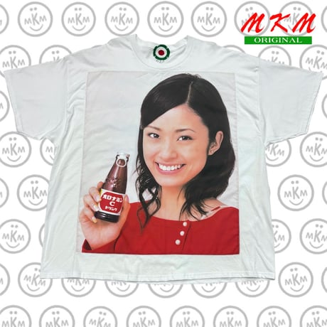 MKM ORIGINAL ハンカTシャツ【オロナミン上戸彩】