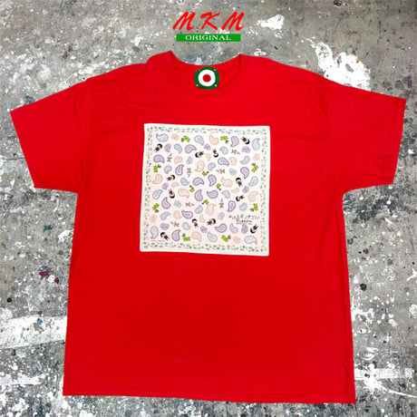 MKM ORIGINAL ハンカTシャツ【ちびまる子ちゃんのハンカチ】