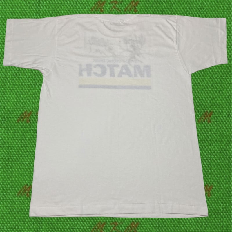 90s 大塚製薬マッチ・水玉れっぷう隊サイン入りTシャツ | MKM 90s 大塚製薬マッチ・水玉れっぷう隊サイン入りTシャツ | MKM