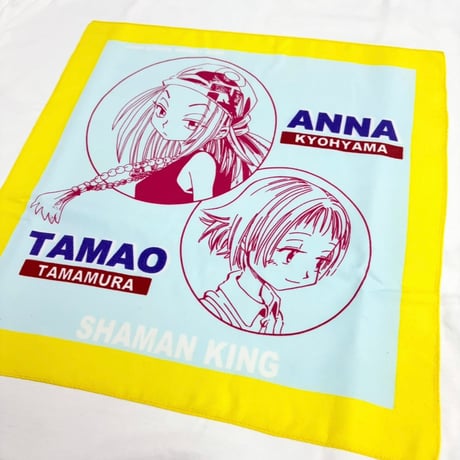 MKM ORIGINALハンカTシャツ【シャーマンキング・アンナ&たまお】