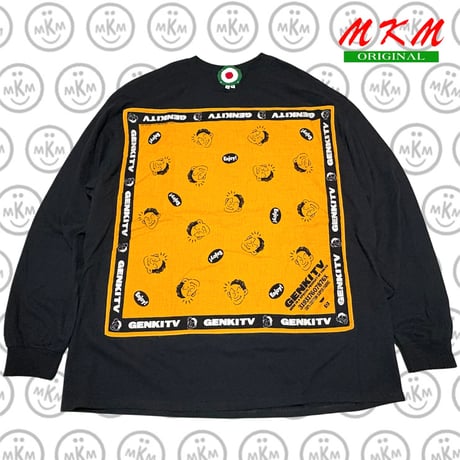 MKM ORIGINAL ロングハンカTシャツ【Enjoy!GENKITV】