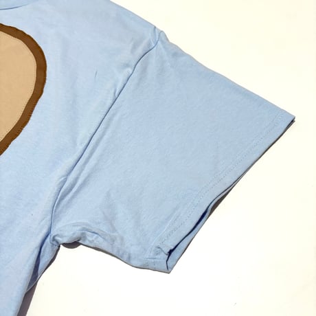 MKM ORIGINAL デカ耳パッチTシャツ・空色