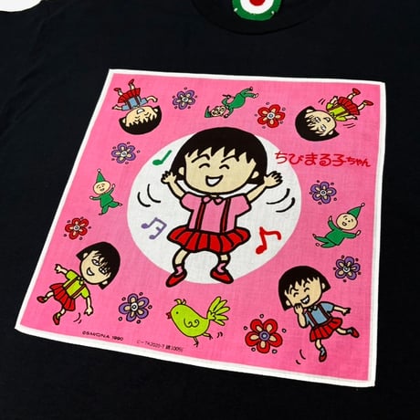 MKM ORIGINAL ハンカTシャツ【いろんな表情のまるちゃん】