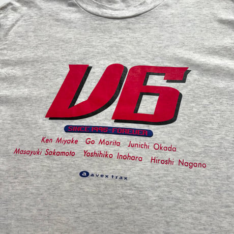90s V6・Tシャツ
