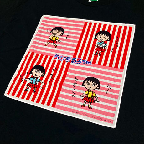 MKM ORIGINAL ハンカTシャツ【色んな表情のまる子】