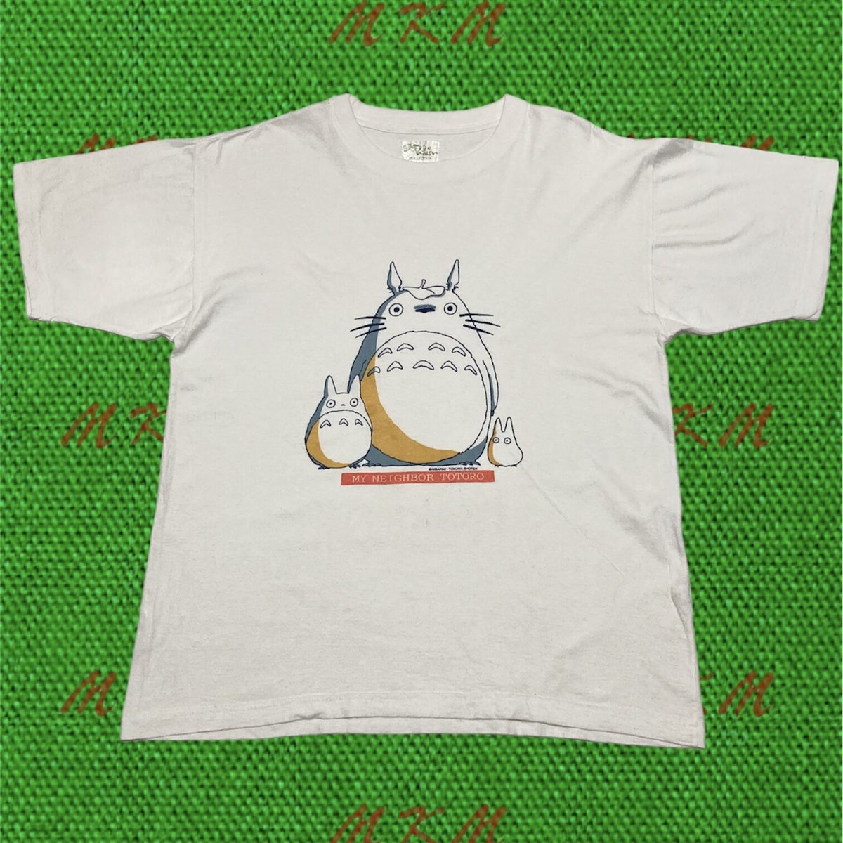 となりのトトロ半袖Tシャツ90sヴィンテージジブリがいっぱい　かわいい　ジブリ