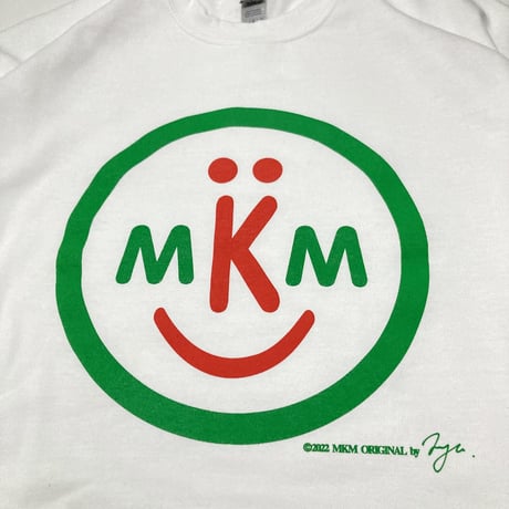 MKM ORIGINAL オリジナルトレーナー・白のニコマンちゃん