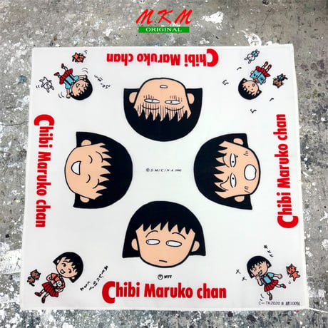 MKM ORIGINAL オーダーハンカTシャツ【ちびまる子ちゃんのハンカチ】