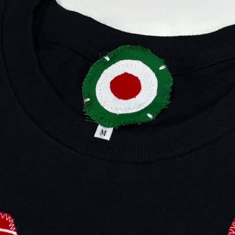 MKM ORIGINAL 【赤白の邪（横縞）あ~あ~Tシャツ】