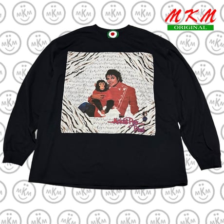 MKM ORIGINAL ロングハンカTシャツ【マイケル&バブルス】