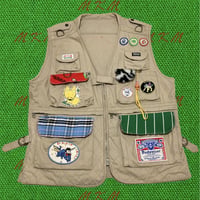 MKM ORIGINAL custom vest【キャミワンピ女性の視線の先】