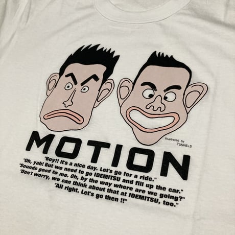 90s 出光・とんねるずイラストTシャツ